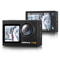 Camera Underwater WiFi Campark Action Waterproof Camera 4.0 Camera External 20MP Sports Ft Zoom Remote Support Control EIS 4K Mic 30FPS Camera 131 Vlog