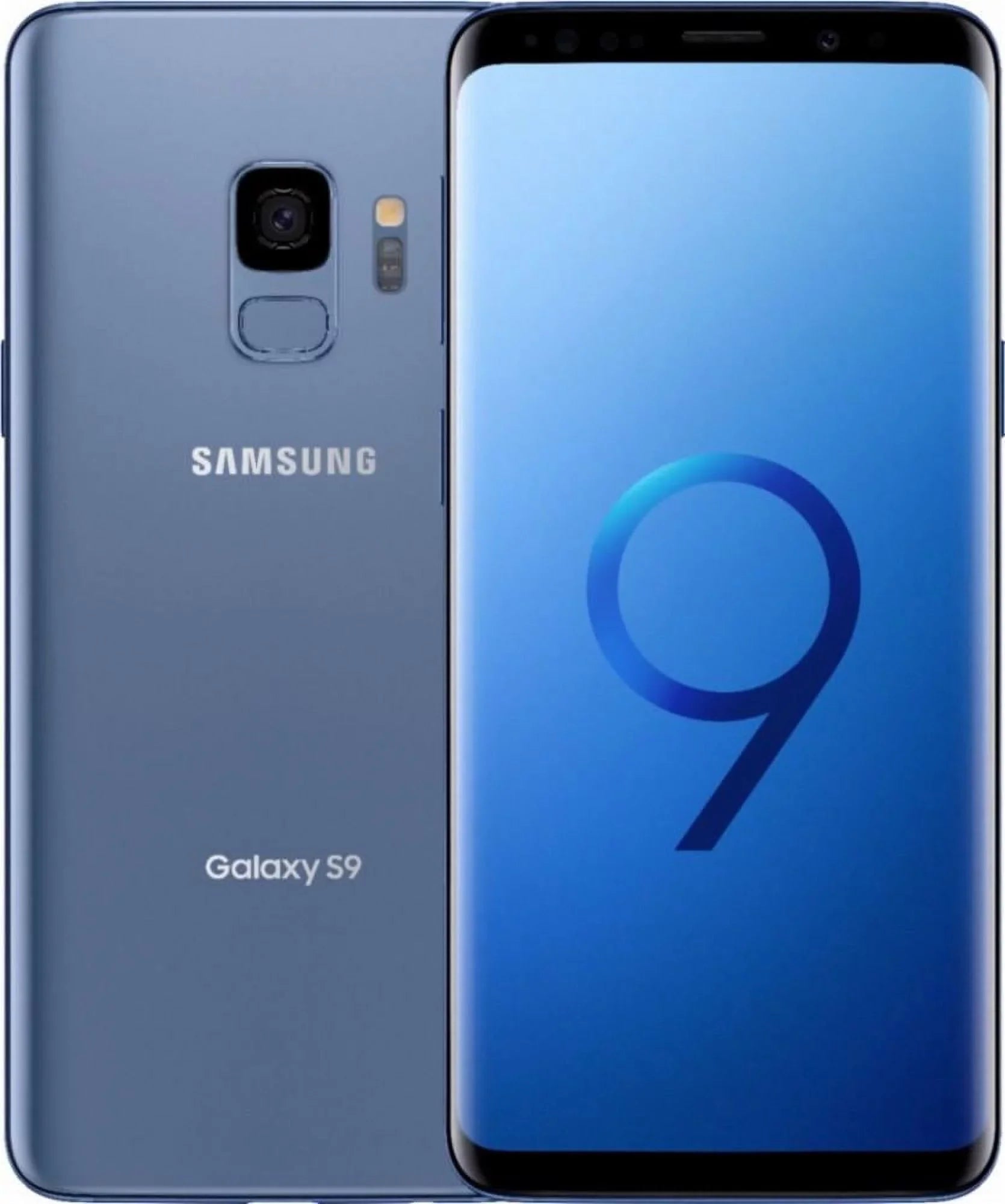 Coral (Refurbished: Good) Only) A) (T-Mobile Pre-Owned 64GB Galaxy S9 (- G960U Blue