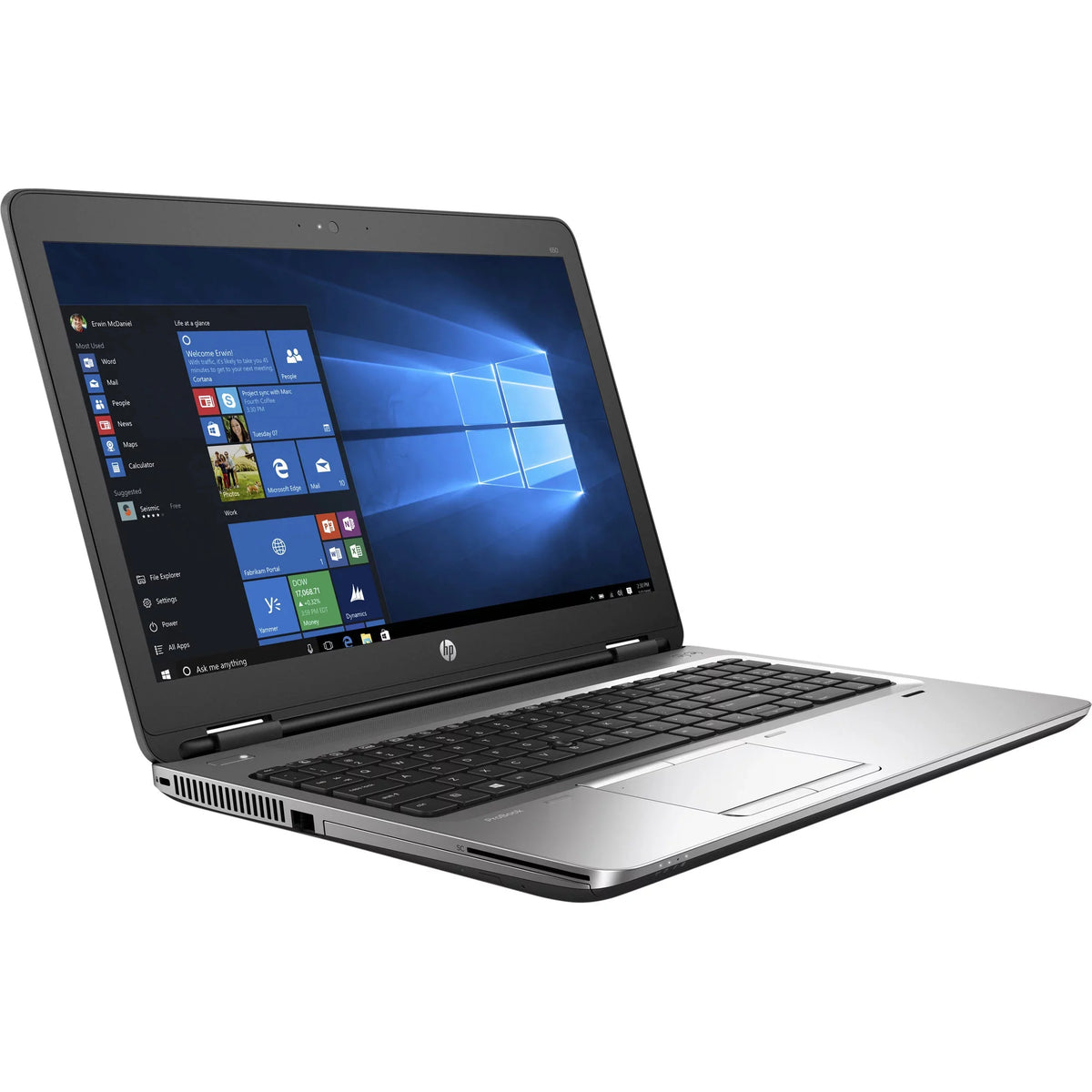 '- (Used) 650-G2 Core intel HP - 15.6" i5-6200U Storage ProBook 8GB RAM 10 256GB Dual-Core Windows
