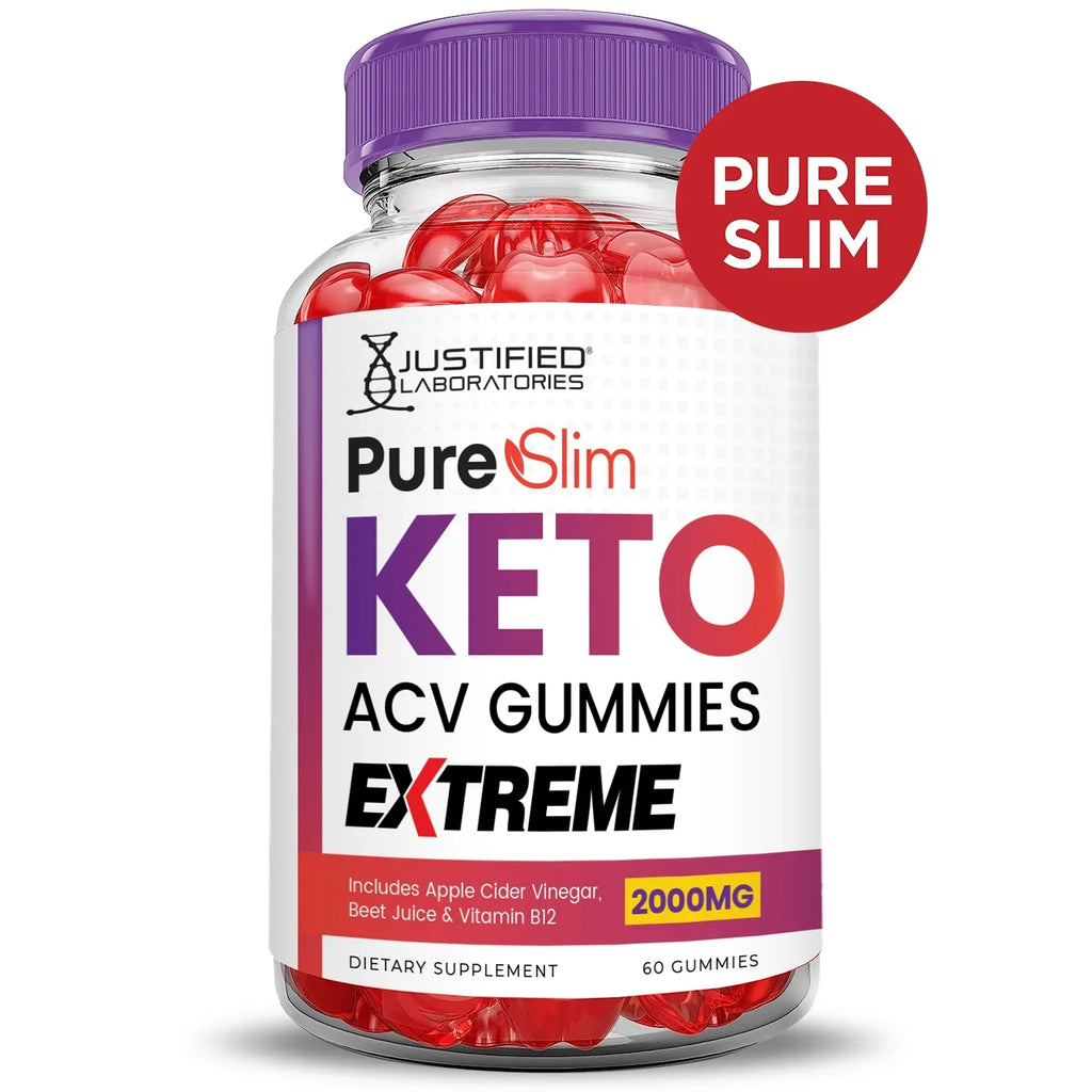 Extreme (2 Pack) ACV Gummys Gummies Supplement 120 Slim 2000mg Dietary Pure Keto