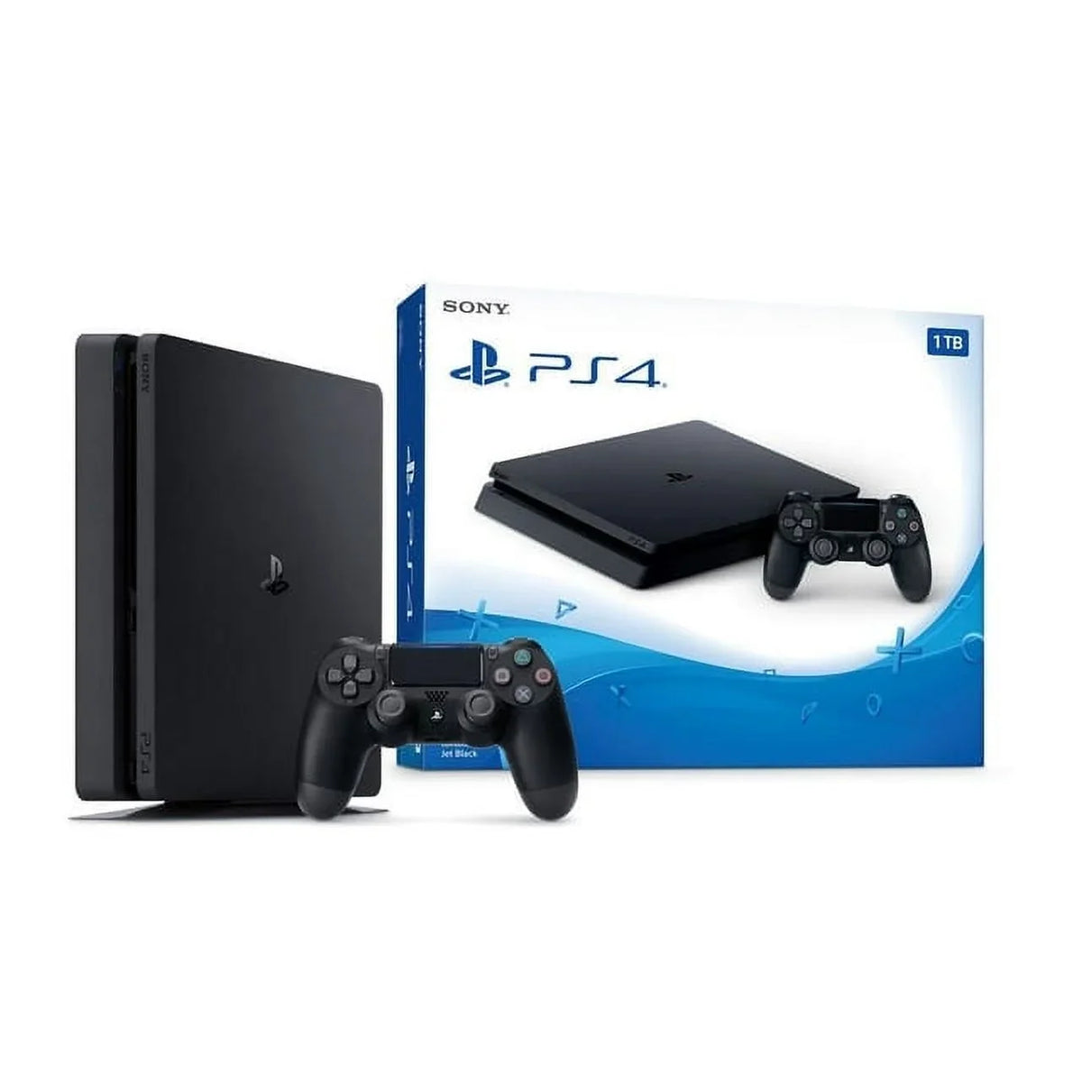 Kit PlayStation Console HDMI Black, Gaming 2 New AXTION 2215B Bundle Like Controller 4 With Cable Cleaning BOLT Slim 500GB