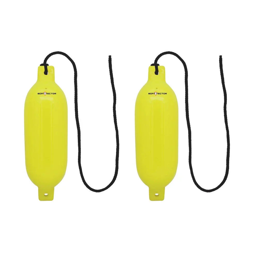 '- 2-Pack 22", Max Neon x BoatTector Extreme Inflatable 6.5" Value Fender Yellow 3006.7599