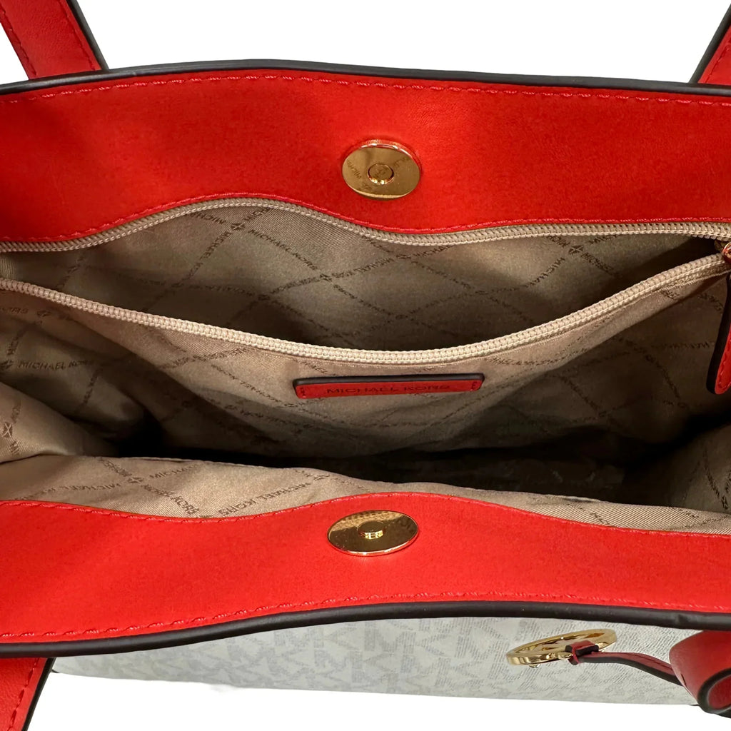 '- Maple Tote Michael Logo Kors Coral Large Spiced