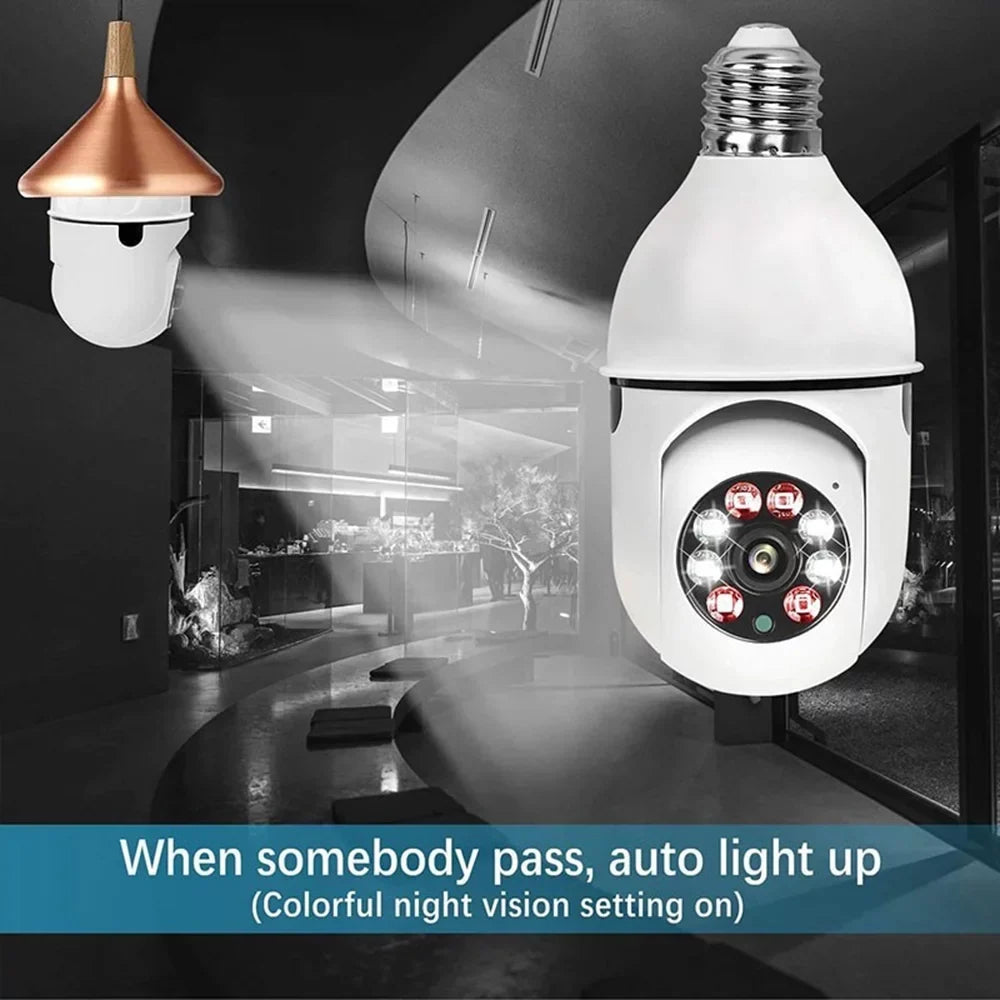 1080P Home Tracking/Siren Motion Auto Cameras Full-HD Camera, Camera Alarm/Night Wireless Pan Vision/Remote IP Security Viewing/Two-Way Tilt CCTV Audio,5G Surveillance Light Wi-Fi with