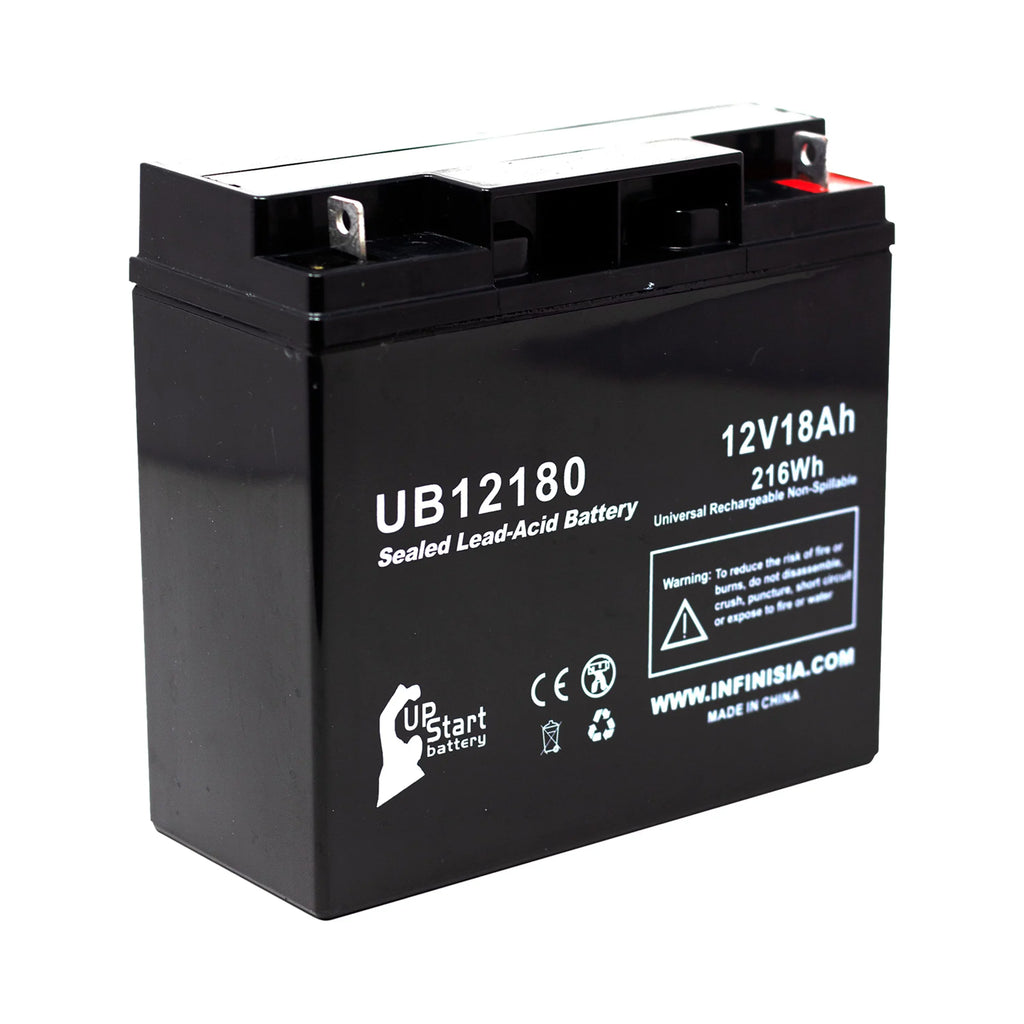 SLA) Acid Sealed Lead (12V, CFP12V18UPS T4 BATTERIES Terminal, - PICHER Replacement UB12180 Universal Battery Battery 18000mAh, AGM, Compatible 18Ah, EAGLE