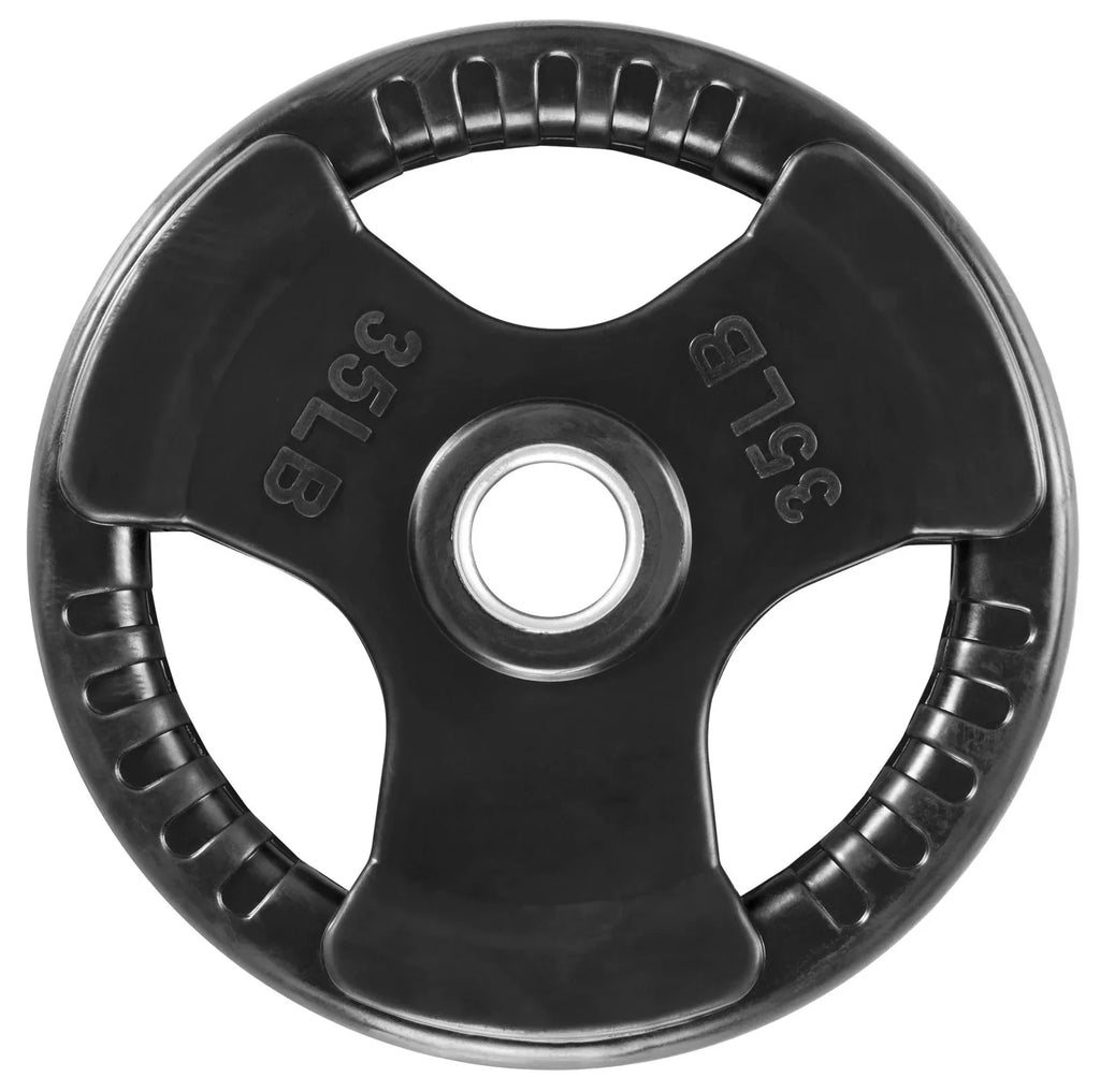 French lbs Bar Weight w/7 Set Olympic ft Rubber (New) Fitness Plate Grip 395