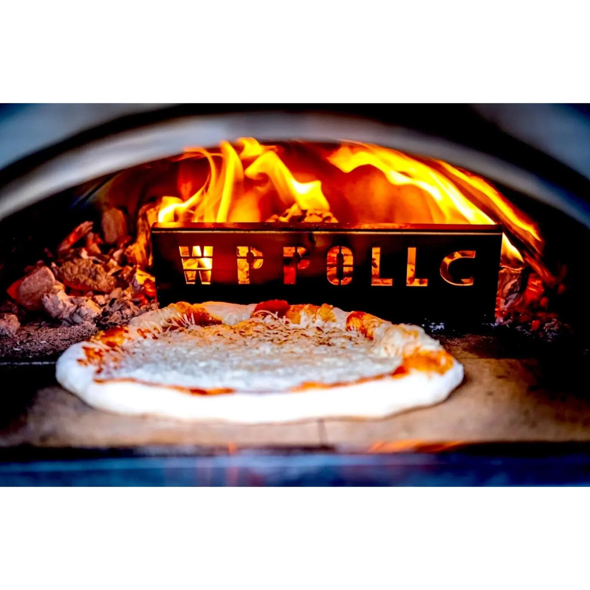 with Pizza Steel 304 Stainless Fired Wood WPPO Base Karma in. Oven 25