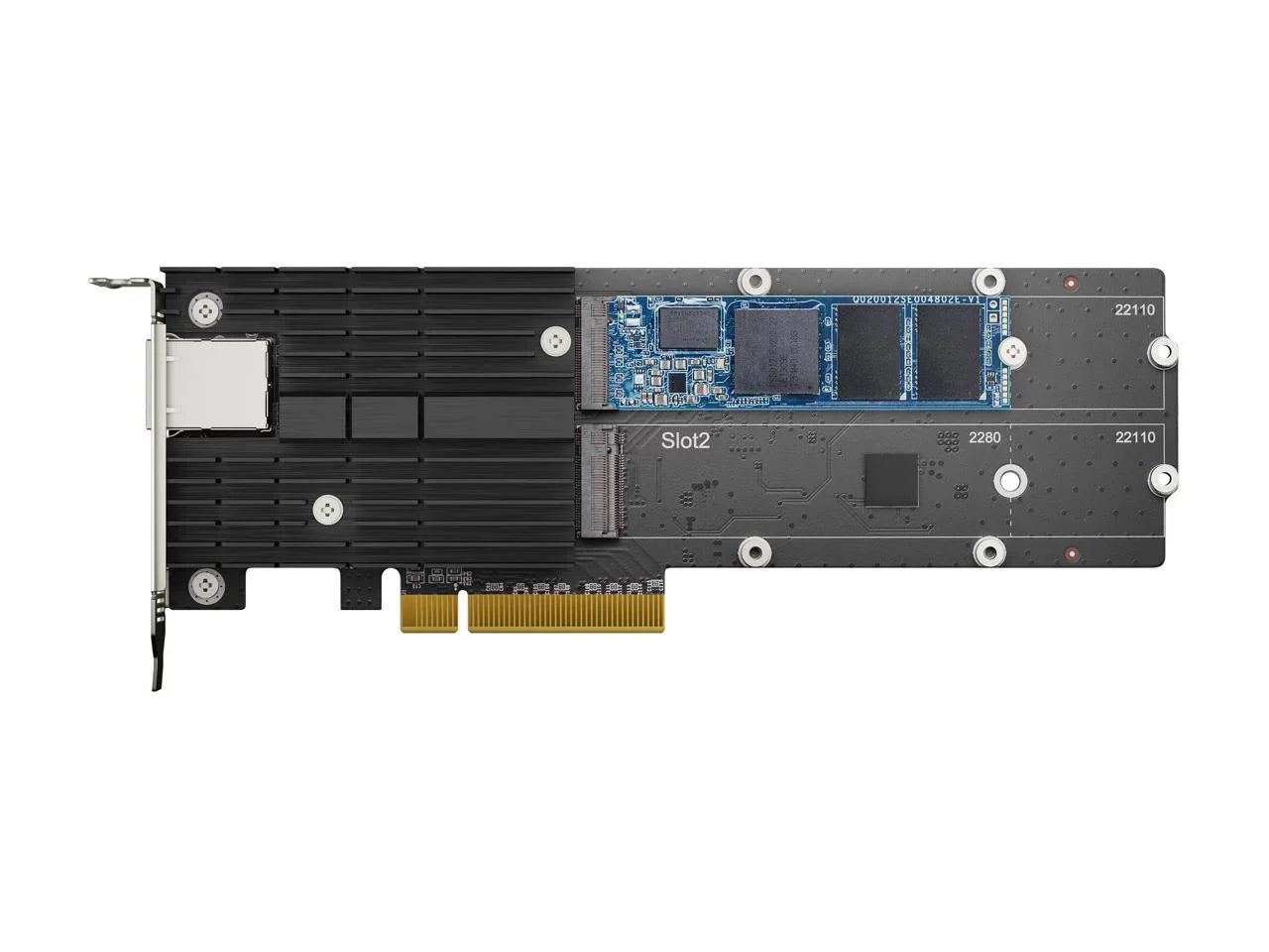 Ethernet Synology card E10M20-T1 10Gb M.2 and Adapter