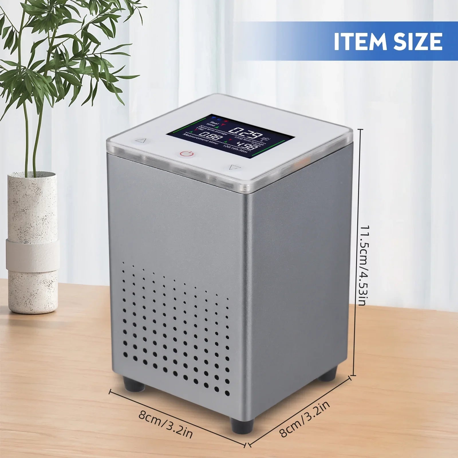 Sensitive APP, Quick with Smart Radon Detector Detection, and Professional Radon Tomshine
