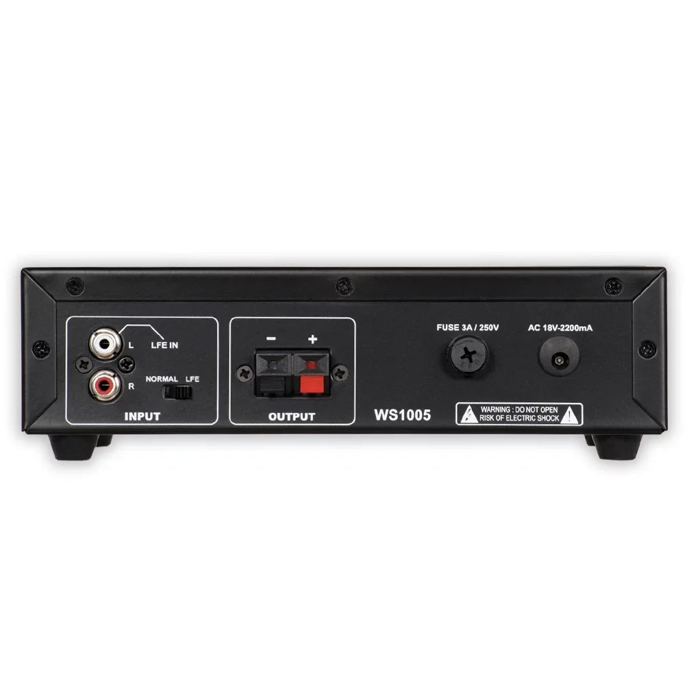 Pack Flush Speaker and Amps 10" Mount with Subwoofers 2 Acoustic HD-S10 Audio