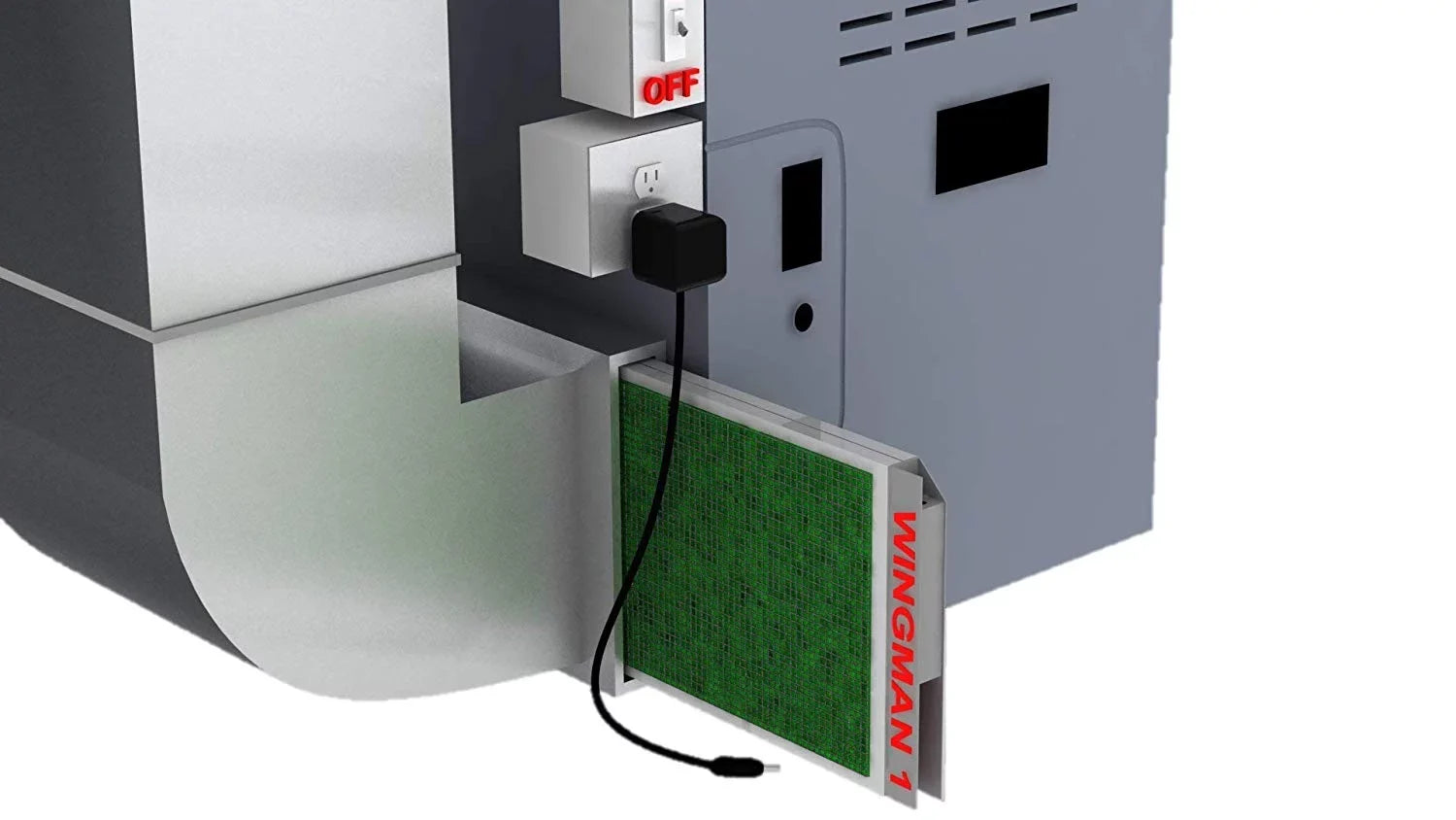 Filter PLUG IT and IN! Replace Your Filter Furnace Simply AC - Current Installed- Air Homeowner Electronic Air 12x20x1