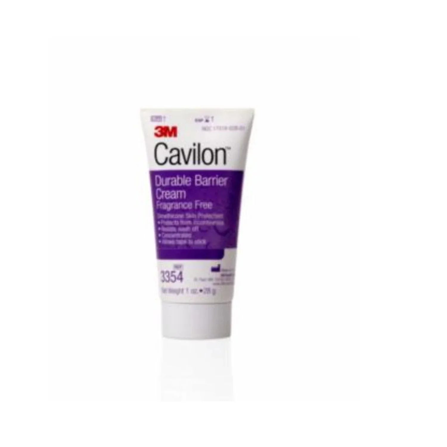of Dimethicone Cream Pack 3.25 oz 6 Barrier Protectant Cavilon Durable Skin