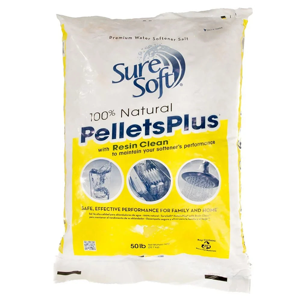 Pellets, 49 50 Lb. Lot - liquid SM-1931 of Softener Salt NASC Bag