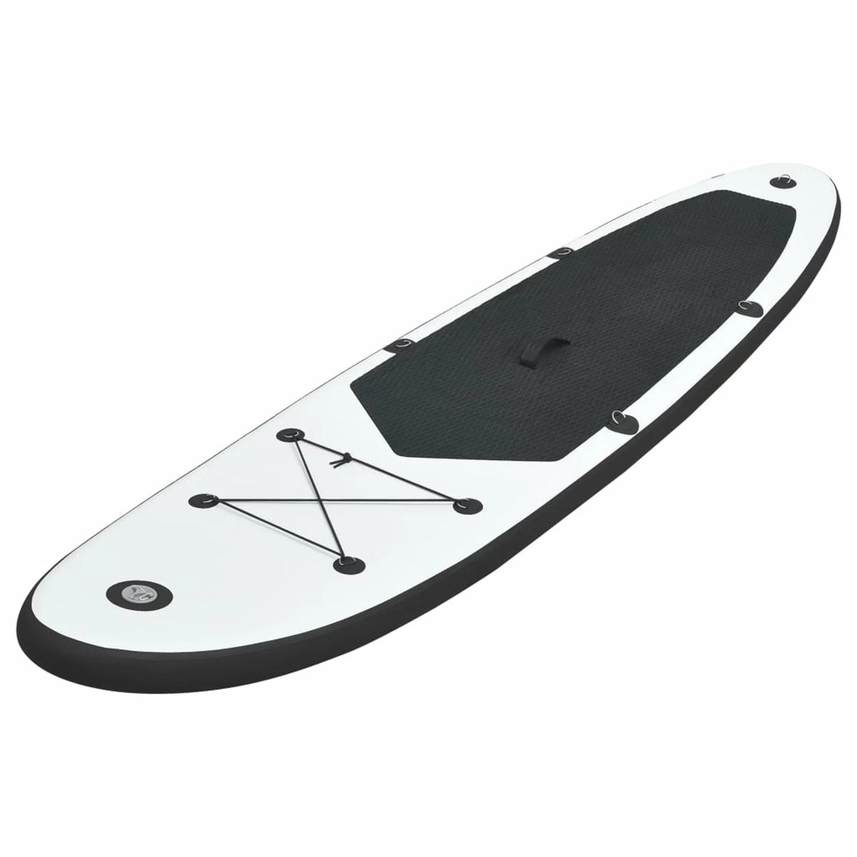 Set White Paddle Board and Inflatable Black Maboto