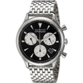 Crystal Men's Case 43mm Dial Black Bracelet Movado Watch 3650014 Swiss & Quartz Heritage Steel Sapphire