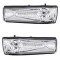 Left Turn Driver Brock Aftermarket Mirror Promaster Passenger 2015-2021 Set City Right Light Compatible RAM Replacement Signal With Door