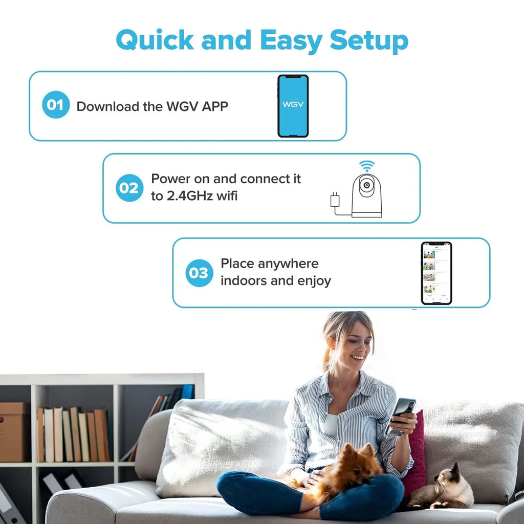 Camera Night 2 1080P HD, Nozaya Wireless Home Way - Audio - Vision