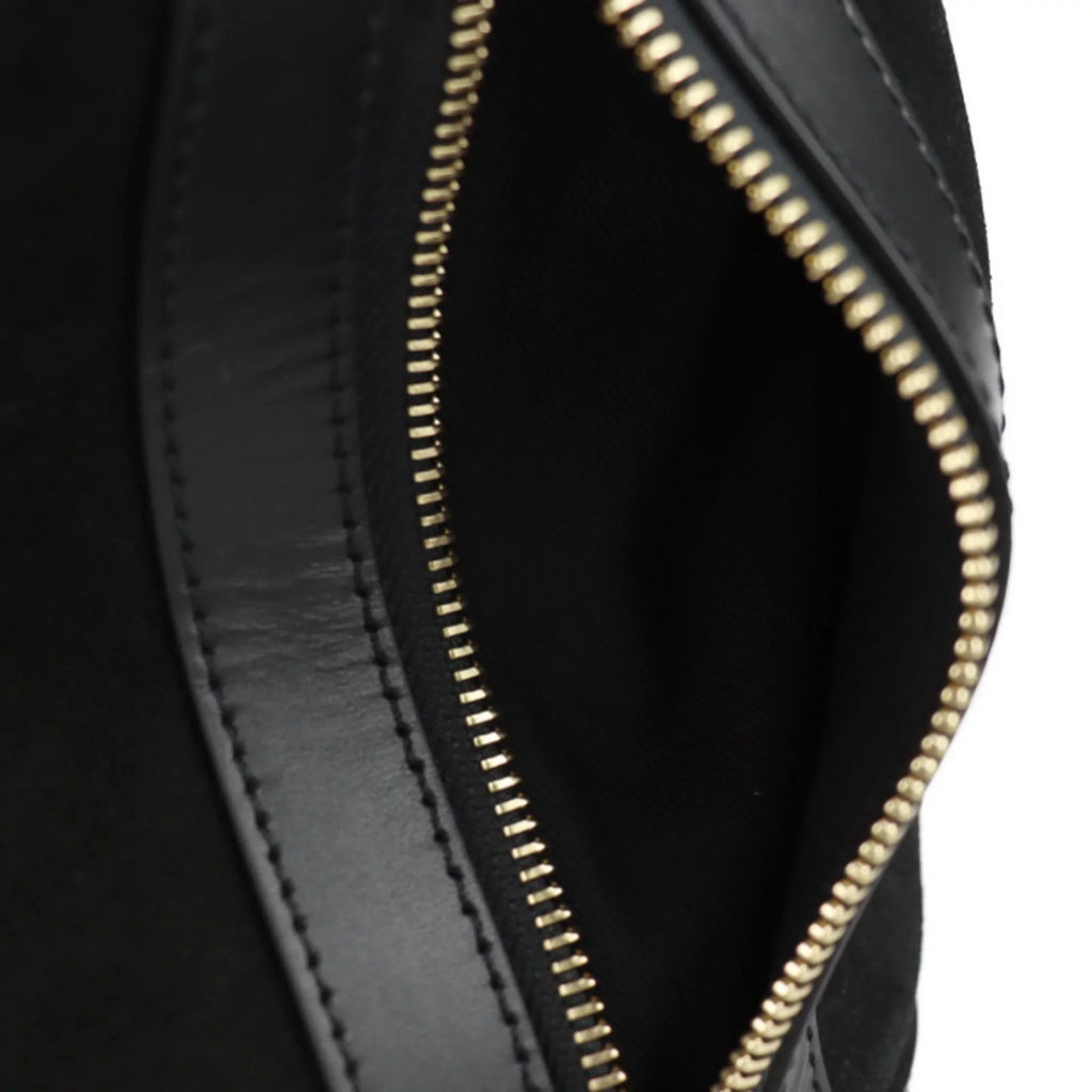 gold sea Debbie 2WAY black Chloe SEE Pre-Owned metal leather CHLOE fittings See by shoulder handbag by suede tote BY bag Chloé (Good)
