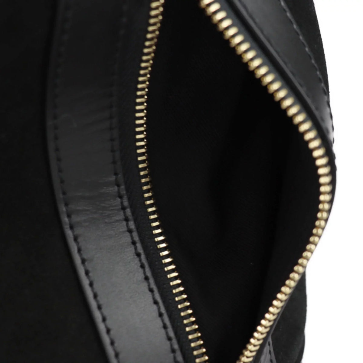 gold sea Debbie 2WAY black Chloe SEE Pre-Owned metal leather CHLOE fittings See by shoulder handbag by suede tote BY bag Chloé (Good)