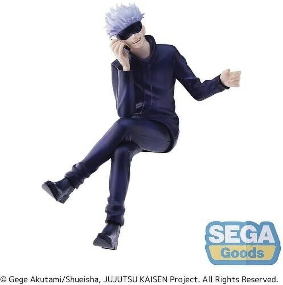 '- Gojo Figure - Kaisen [New Statue Satoru Toy] Jujutsu - Perching PM SEGA