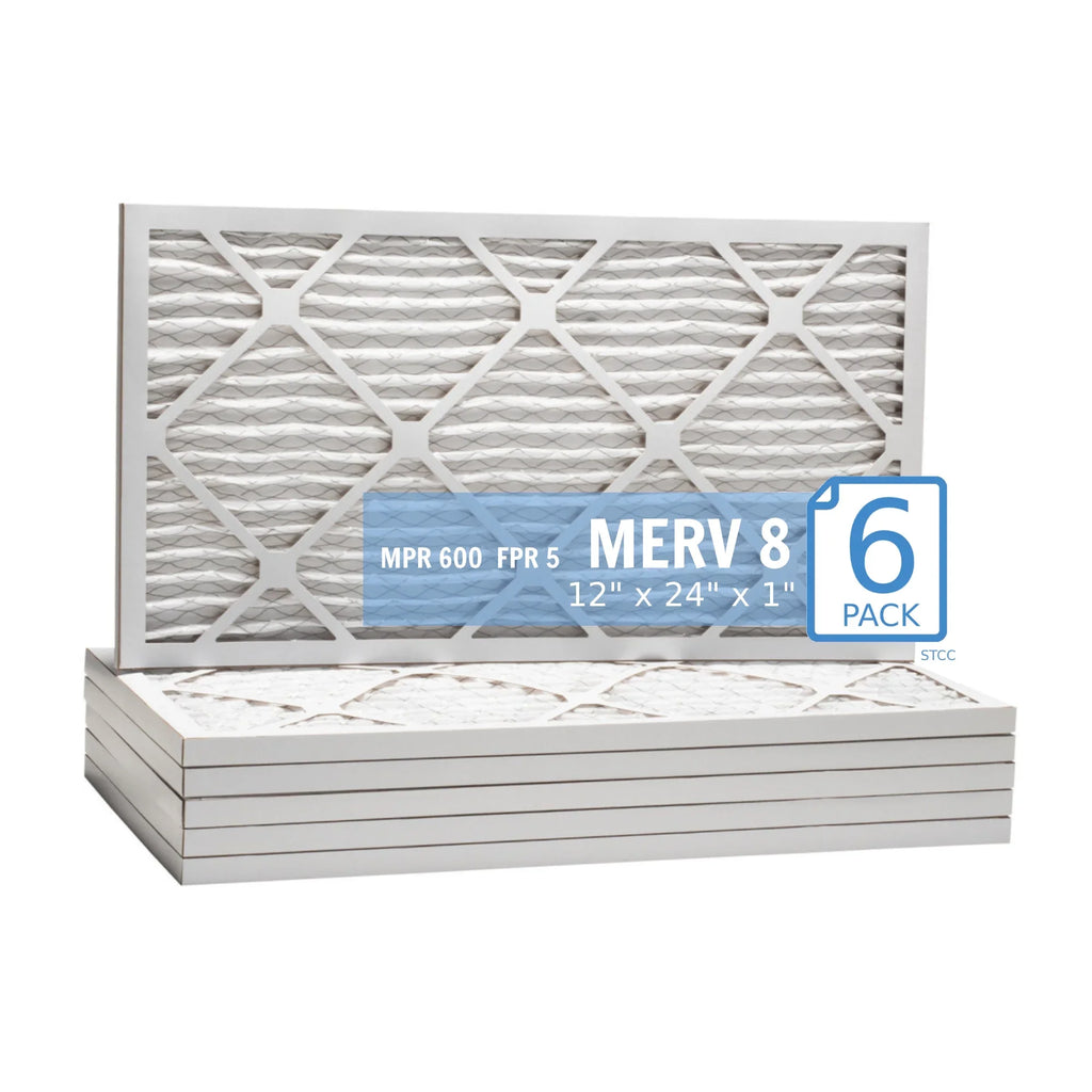Pleated Surface 40 Mechanical Air Purolator Pack) , Hi-E MERV (6 8, Filter, Extended 12x24x1