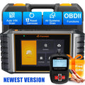 Throttle OBD2 FOXWELL Automotive Suspension ABS Scanner Diagnostic Coding All OBDII Reader Code Service Battery Automotive BMS Reset System Bleeding Tester Reset Scanner, 12 Gift: Injector Tool NT726