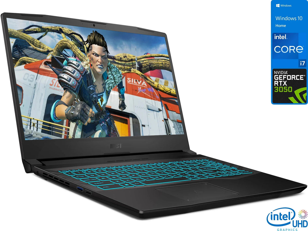 Bluetooth, Laptop, 16GB RTX 15.6" RAM, Wi-Fi, FHD Display, i7-11800H HDMI, NVIDIA 4.6GHz, Home 3050, MSI SSD, Windows GeForce Upto Core 144Hz Gaming 10 NVMe 1TB Intel Crosshair