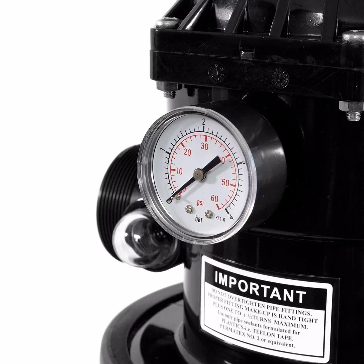 with Gallons 7-Way up Inground Valve Pond XtremepowerUS to Swimming Sand Above Ground System Pool Filter 24" 29,400