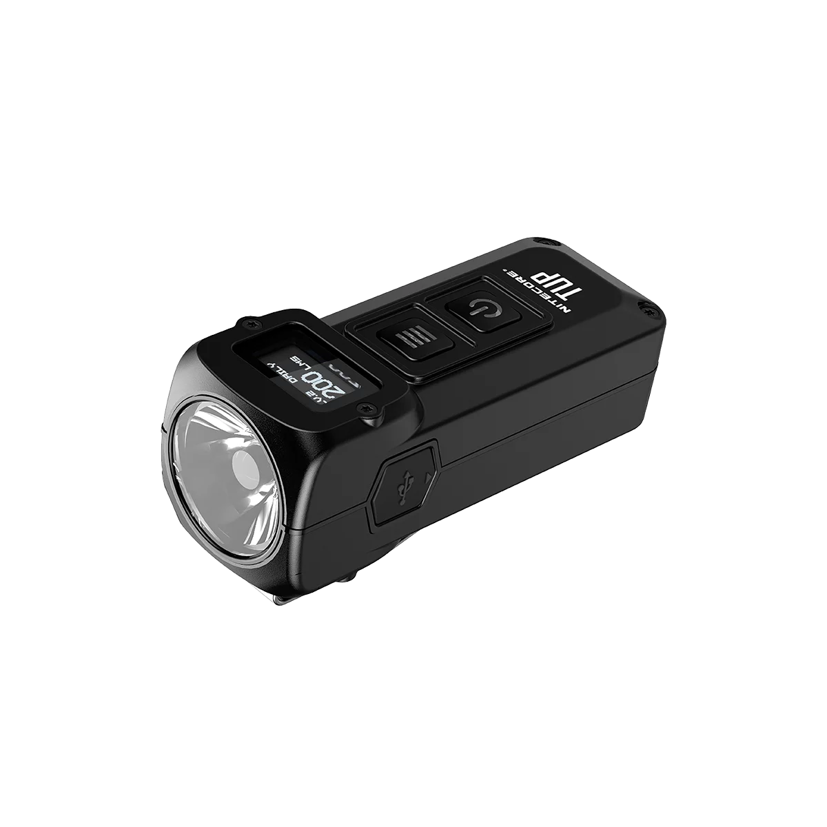 21700 Pocket - 1200 Intelligent Light Tactical LED TUP with Lumens Bundle: NEW Flashlight 1x Value and Rechargeable Battery Nitecore NL2140 4000mAh Nitecore P12