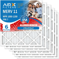 Filters 24x24x2 & CLEAN Made Premium MERV AIR. Pack MPR to 24x24x2 WICKED Filter Comparable FPR Air MPR Filter AIRX 6 USA Air Furnace HVAC Electrostatic 11 7 FILTERS 1200 by 1000, Conditioner Pleated