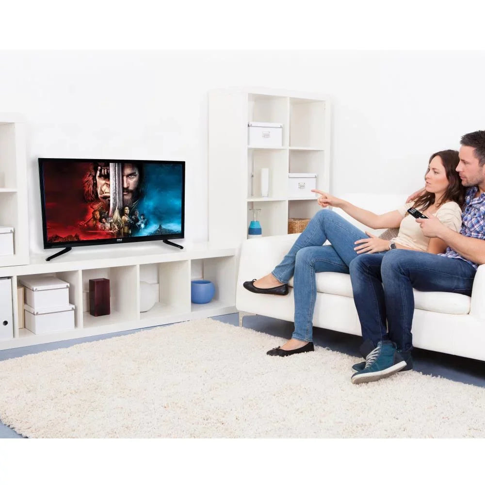 (2 HD 2 Widescreen LED PTVDLED32.5 Inch Pack) 1080p Player with TV 32 x Pyle DVD