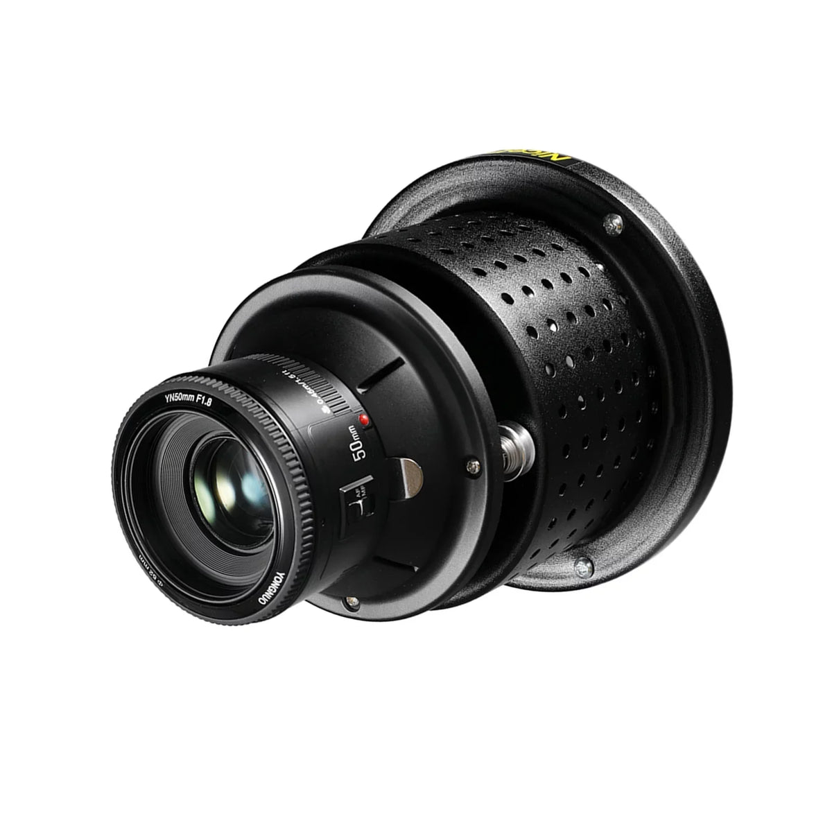 Lens Equipment Concentrator YONGNUO Bowens F1.8 Flash Snoot SN-29 Video Art Photographic YN50mm NiceFoto with Mount Conical Snoot Styling Accessories