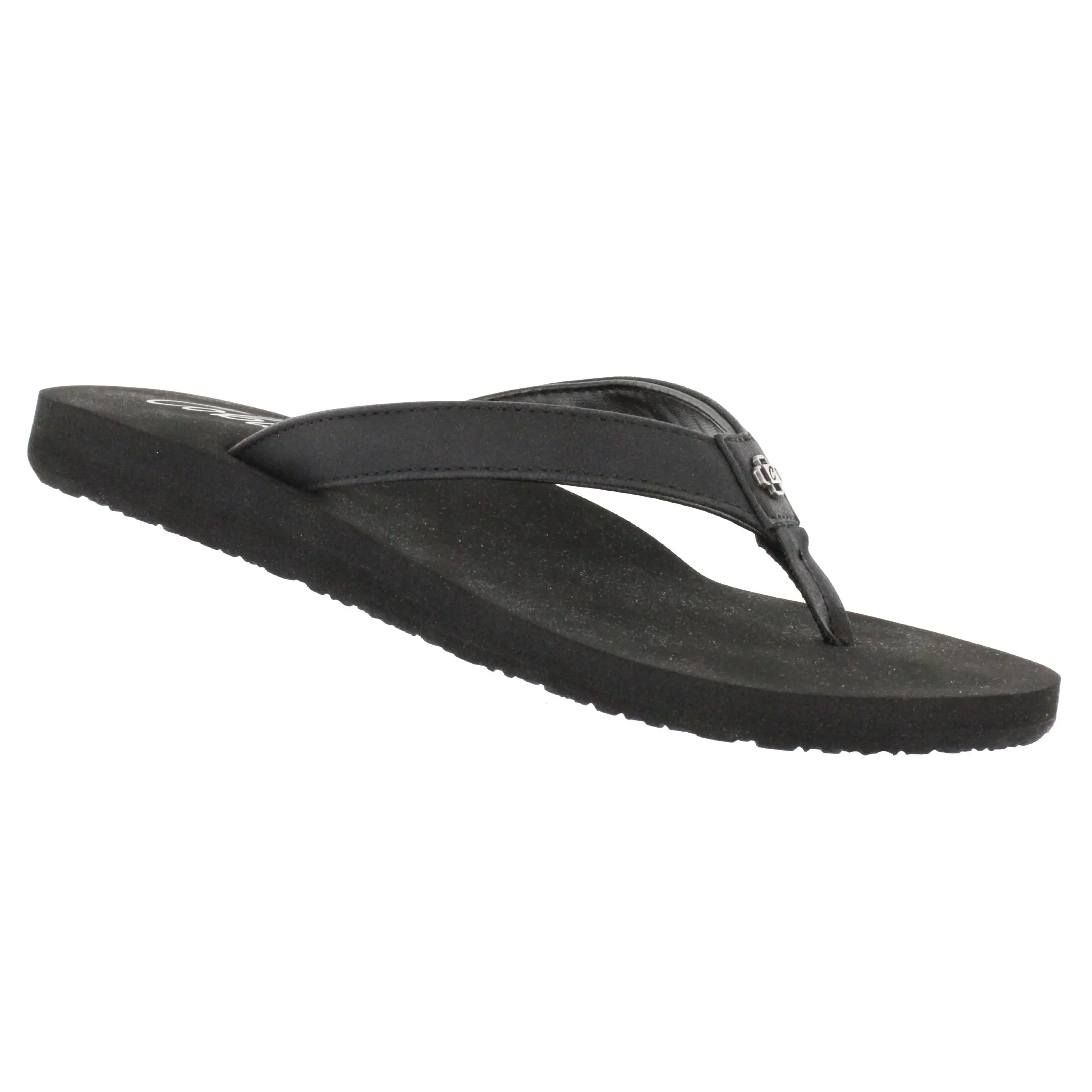 (in Cobian®Women's Skinny Flip Bounce Flop Black)