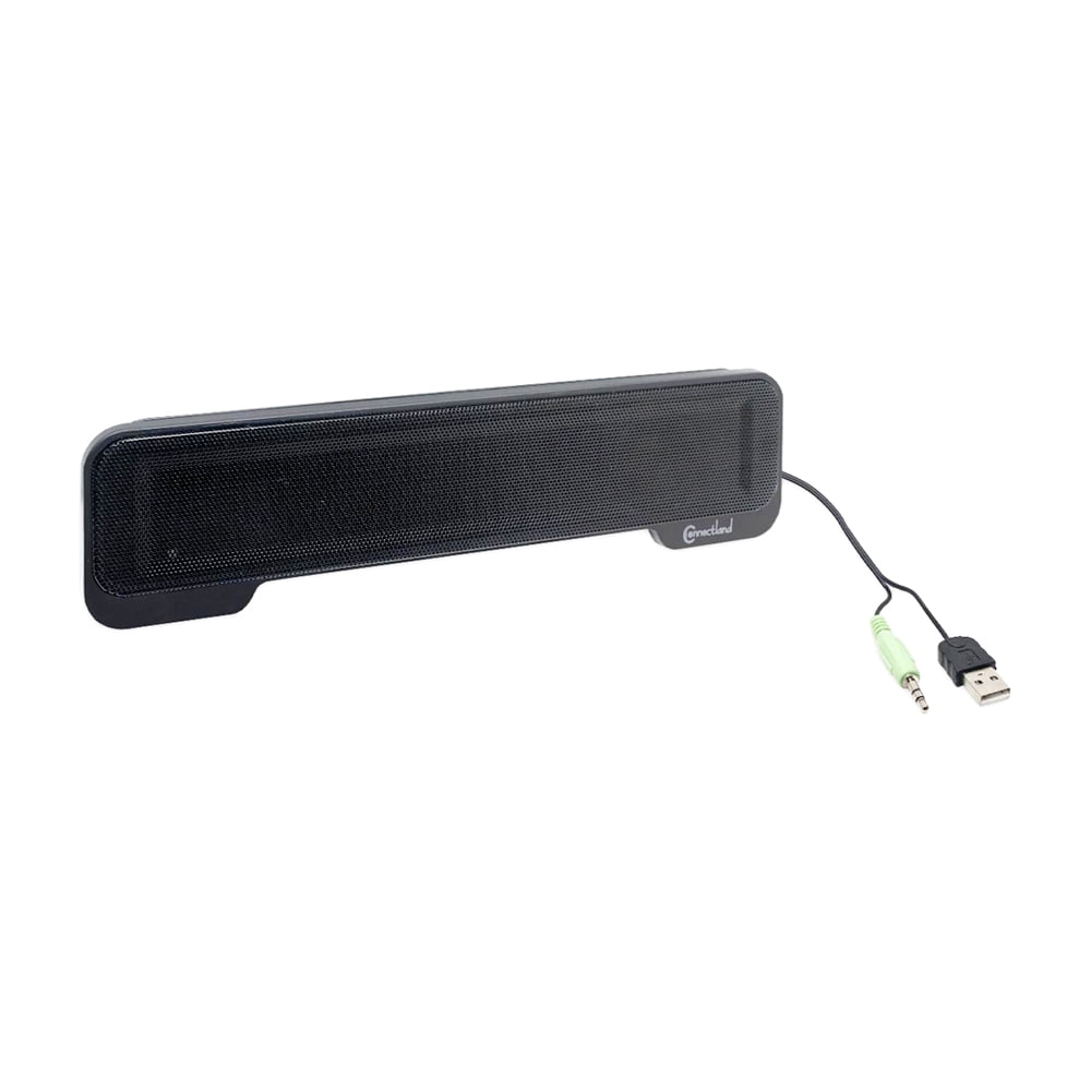 Computer Powerful Add Bar, Connectland Sound Laptop a Speaker Portable any
