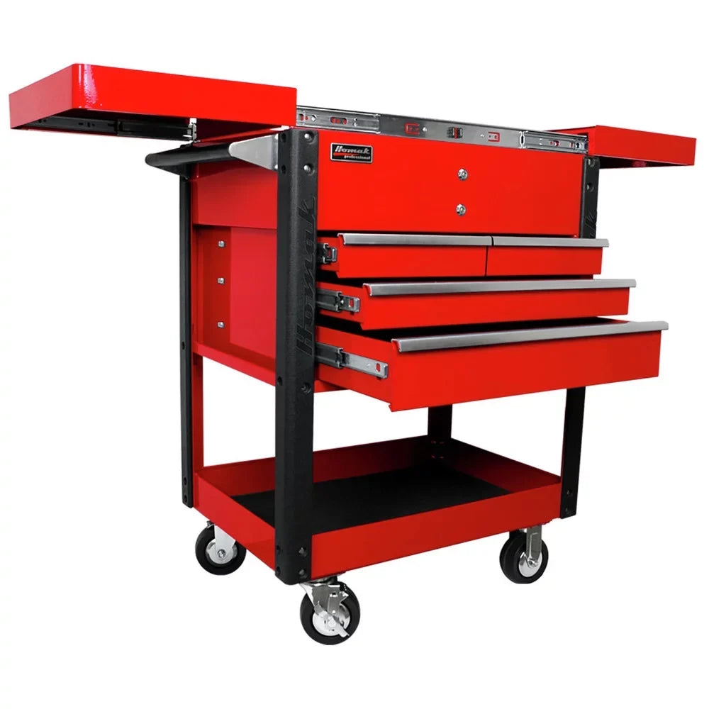 x RD06043500 Drawer Red - x Service 30.25 4 in. Series Slide Professional Cart 42 20.62 Top Homak