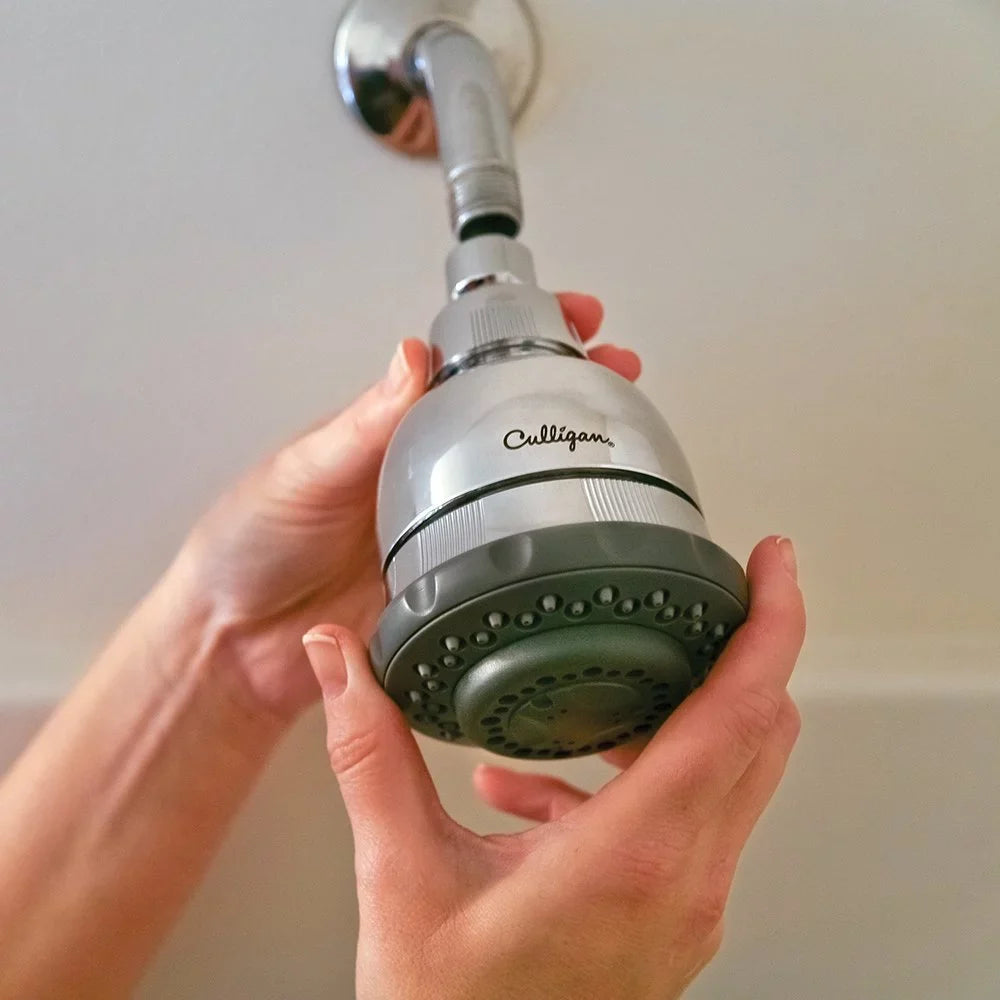 Finish Shower Culligan Wall-Mounted Chrome Filtered Head WSH-C125 with Massage,
