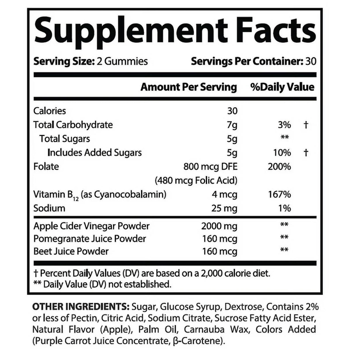 Extreme (2 Pack) ACV Gummys Gummies Supplement 120 Slim 2000mg Dietary Pure Keto