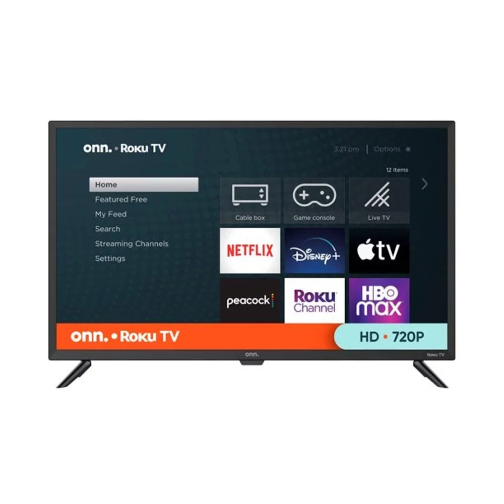 Restored Onn. TV (100074926) LED Smart Class 39" (720p) HD (Refurbished)