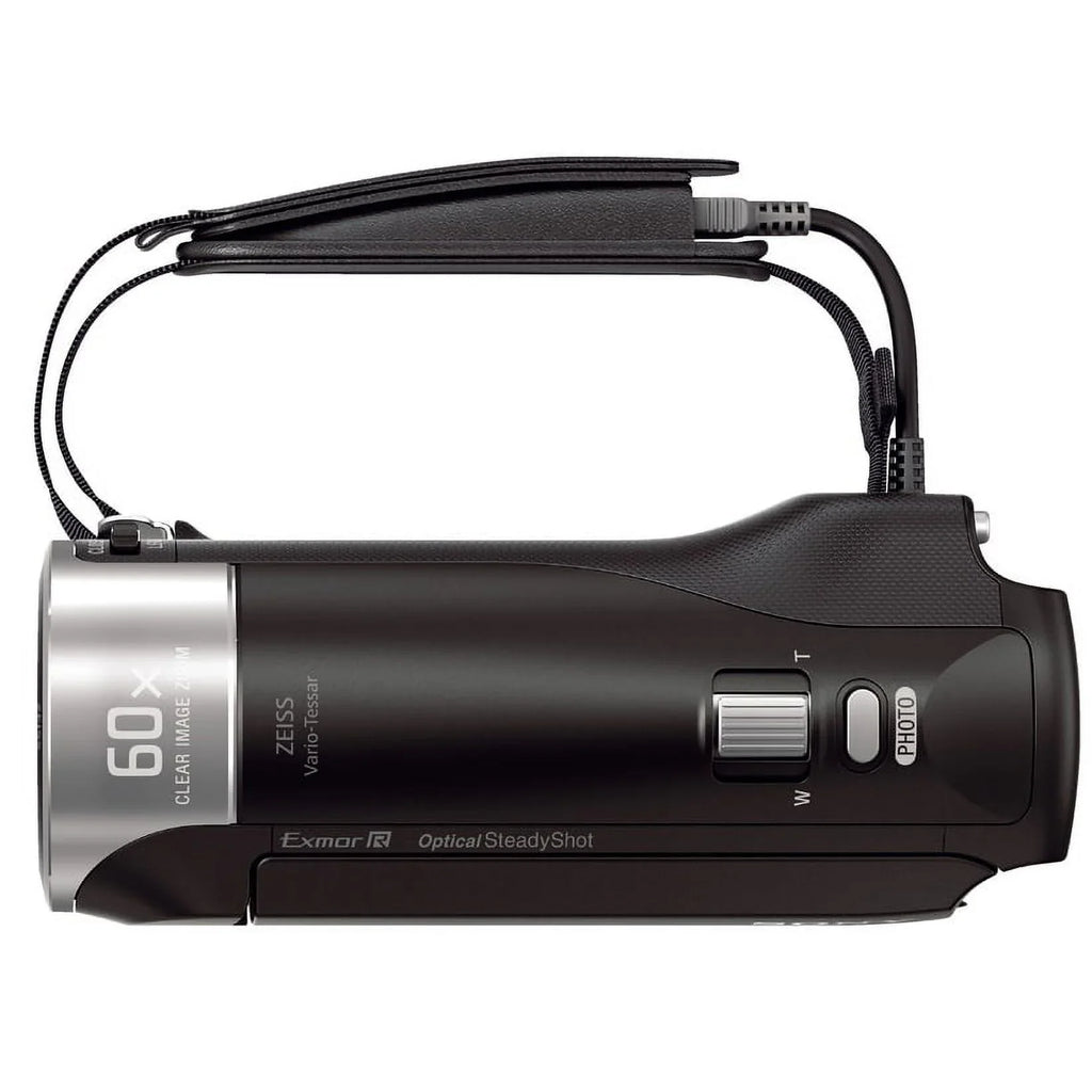 Memory Battery Charger HD Speed Cable More HDMI with Recording Micro HDRCX405 Bundle Camcorder and Card SD Video High Handycam Spare