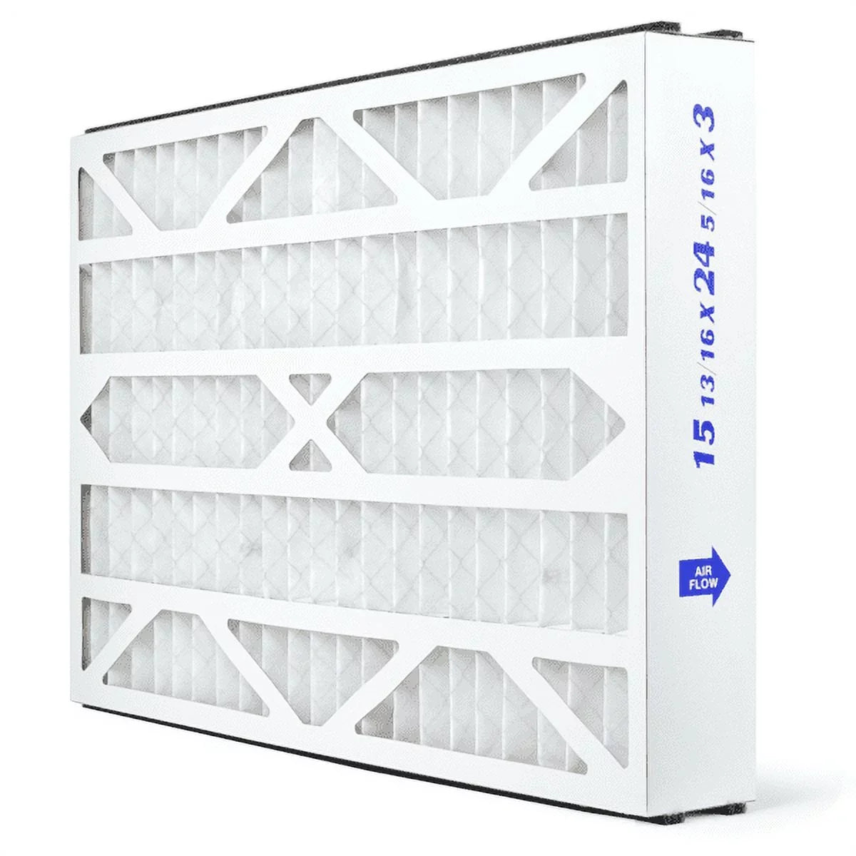 Rodgers FR1200TM-100, AC 16x25x3 White Filters 8 Air the MERV Dust USA AIRx for Replacement Made HVAC Furnace Filter 3-Pack, in