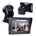 Clear 1080P Night Camera, Mirror Angle, Car Vision, Cable Crystal Long Adjustable View Andoer Baby