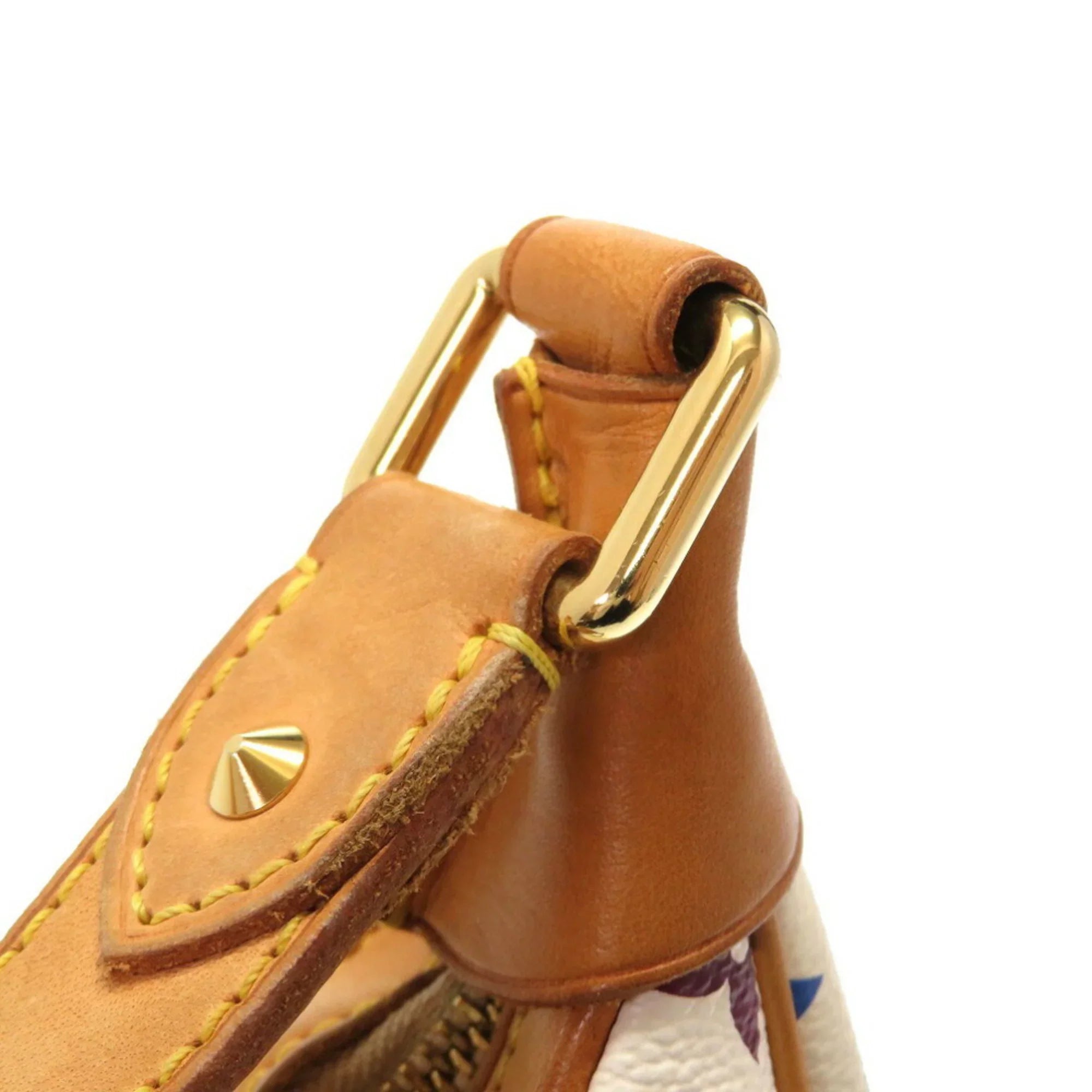 Multicolor (Fair) 0072 Pre-Owned Monogram Bron Shoulder M92660 Bag Boulogne