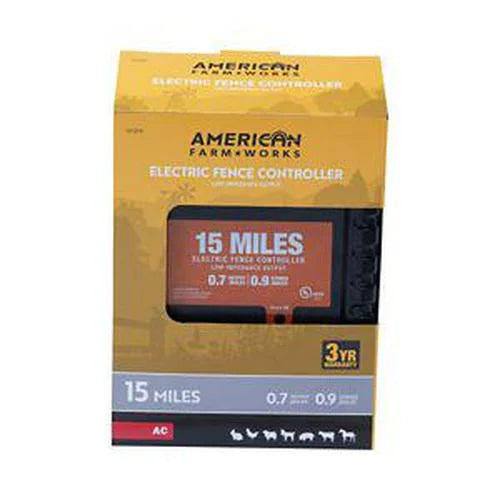 Impedance Electric AC-Powered Joule Charger American 15-Mile Fence 0.7 Low FarmWorks