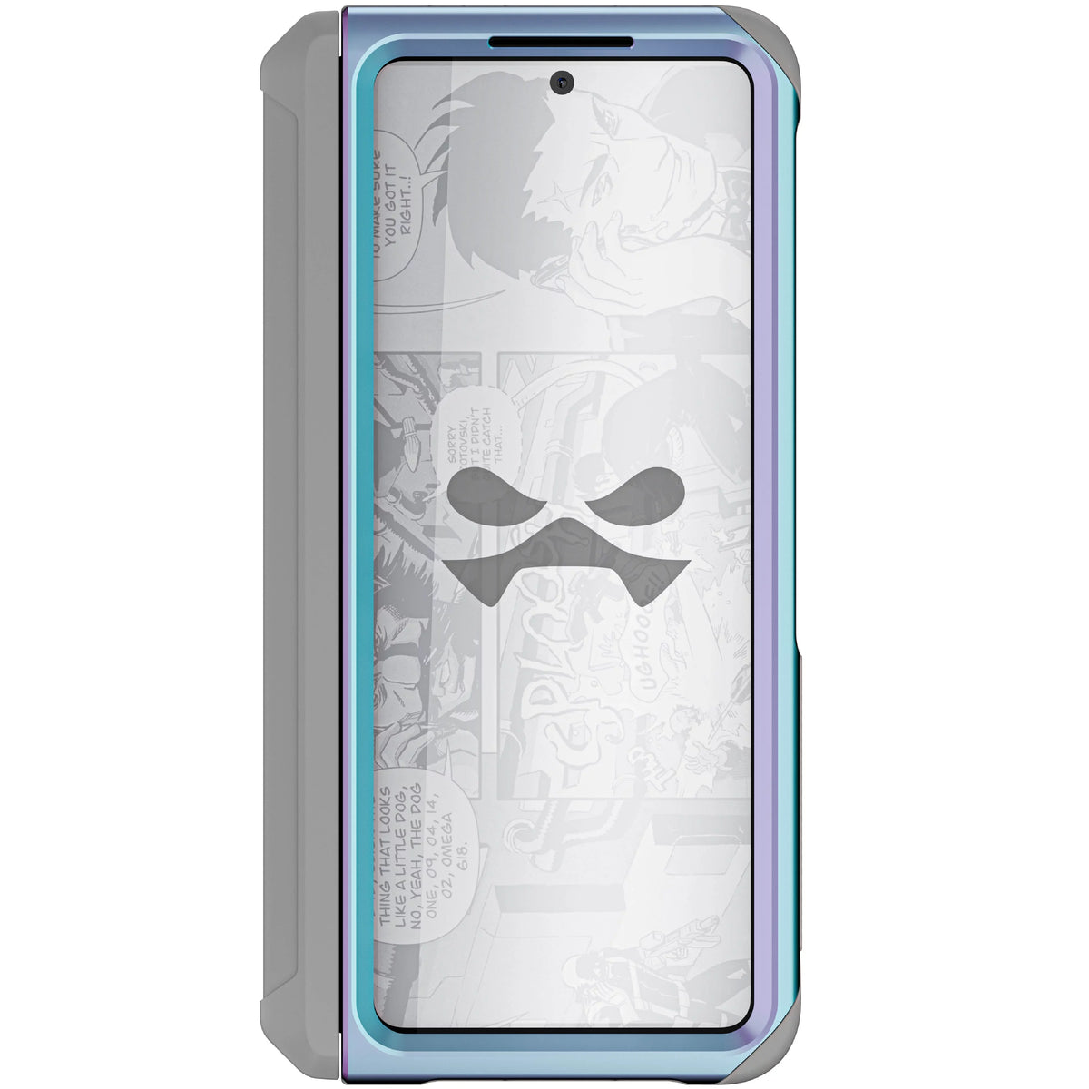 Fold Phone Atomic Galaxy Ghostek Metal Cover Slim (Prismatic) Z 5 Clear Aluminum Case