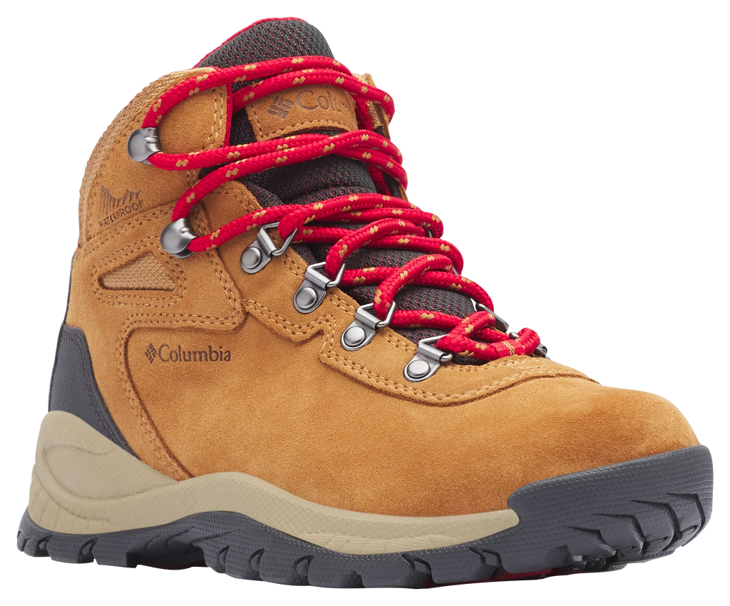 Columbia Newton Waterproof Amped - Boots Hiking Elk/Mountain Ladies Ridge for - 10W Red