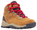 Columbia Newton Waterproof Amped - Boots Hiking Elk/Mountain Ladies Ridge for - 10W Red