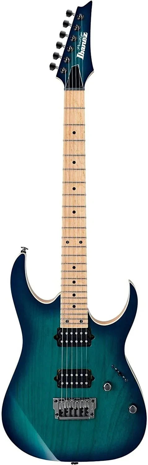 Prestige Nebula Burst 6-String Guitar RG652AHMFX Green Ibanez Electric RG Series
