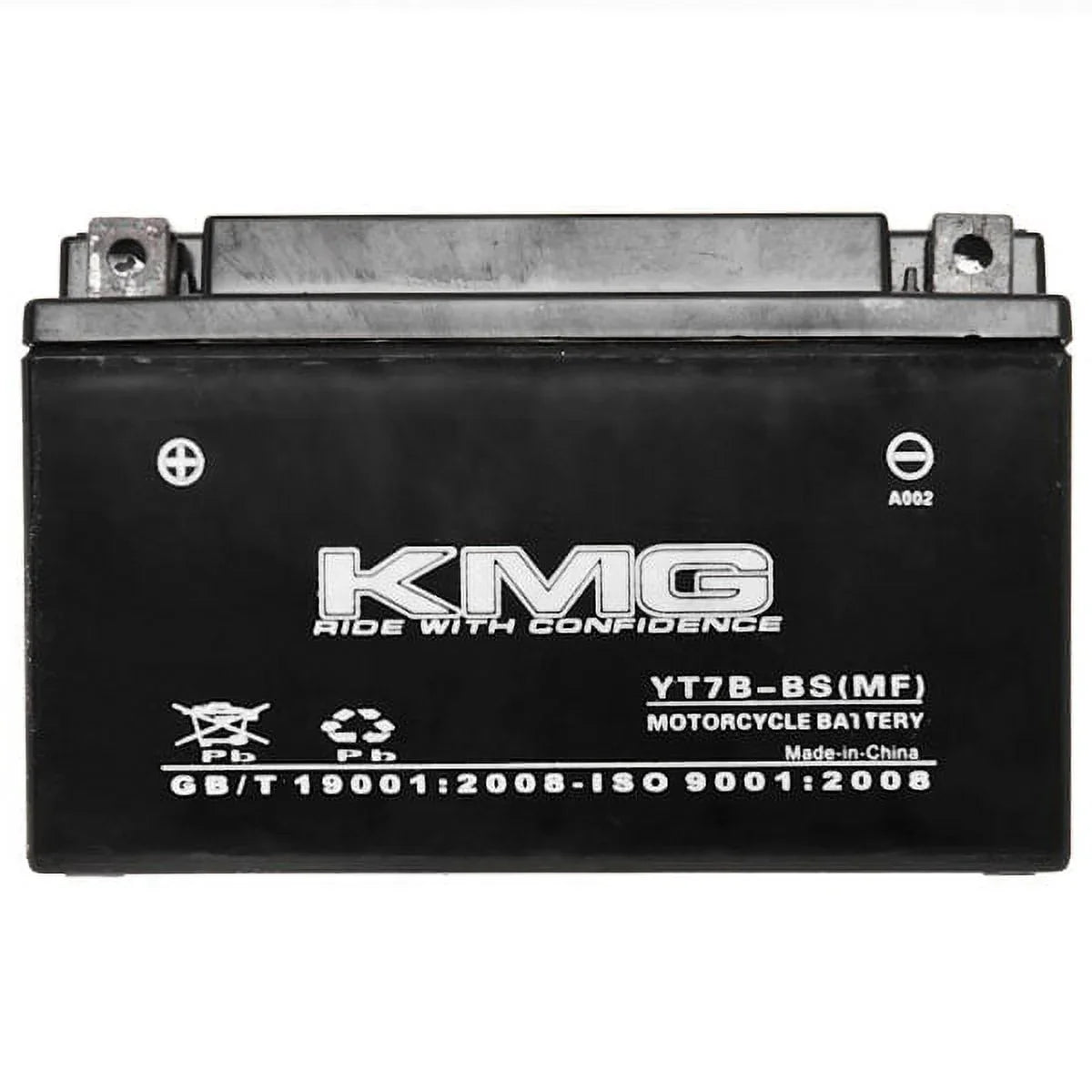 ATV 12V Powersport Maintenance Scooter Replacement Performance Motorcycle Battery High SMF Sealed KMG YT7B-BS OEM Free