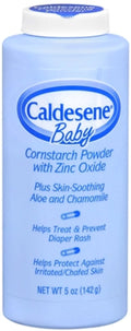 (Pack 5 Baby 4) Zinc With Caldesene Cornstarch Powder oz Oxide of