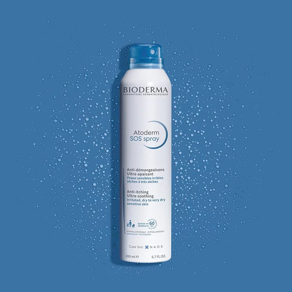Anti-icthing immediate spray relief, reflex AtodermSOS Bioderma for 50ml